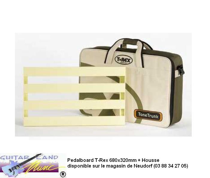 Pedal Board T-REX 680x320mm + Housse